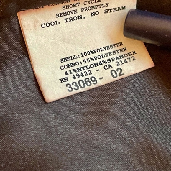 Jessica McClintock for Gunne Sax black & white retro prom dress, sz 7 strapless. - Picture 8 of 13